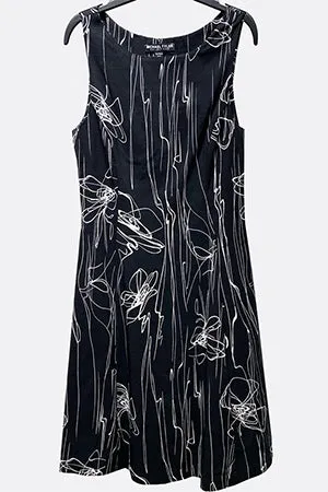 Robe classique évasée sans manches