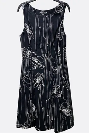 Robe classique évasée sans manches