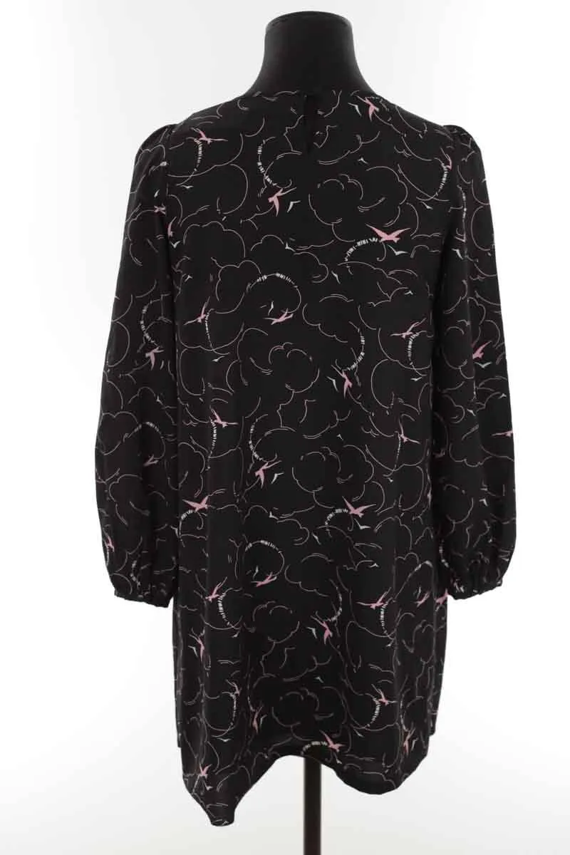 Robe noir Claudie Pierlot noir. Matière principale polyester. Taille 36.
