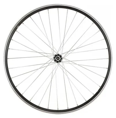 Roue vtt 27.5  av blocage jante noir mach1 er10. moy shim.tx500 v-brake 32t