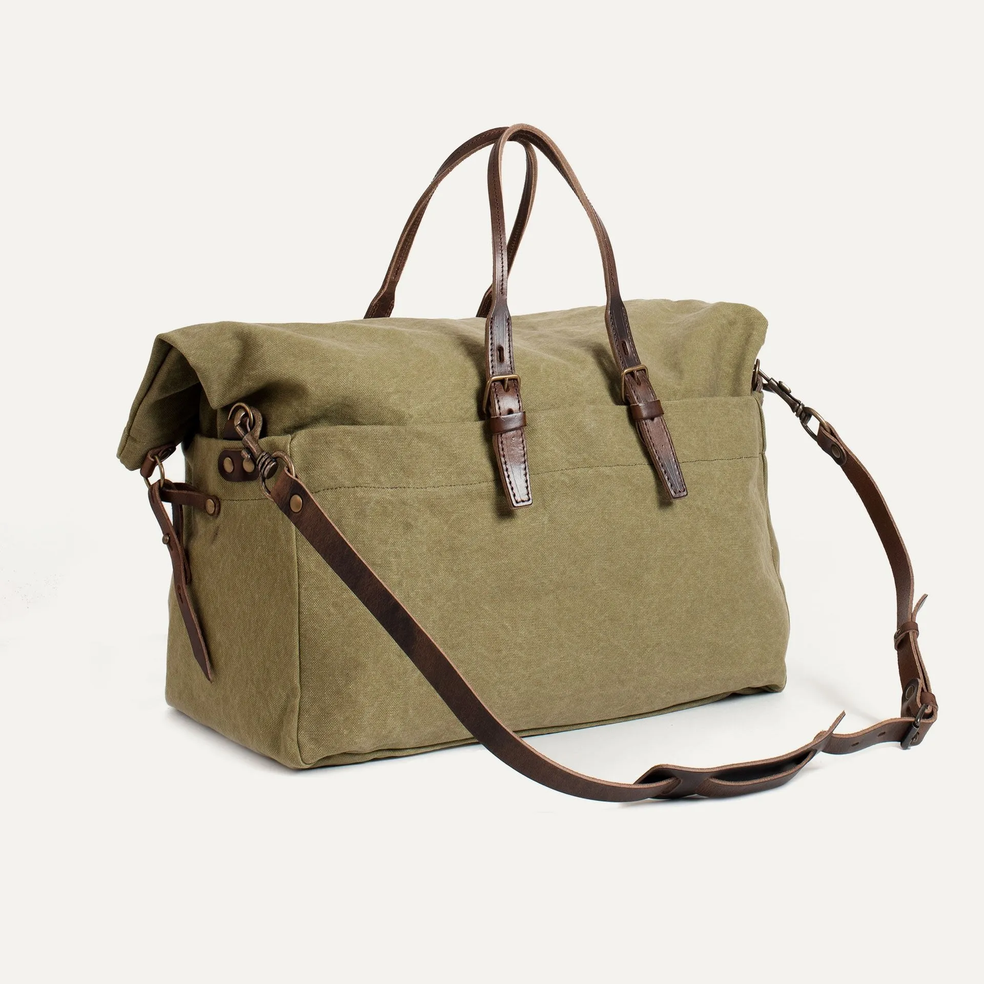 Sac de voyage Cabine - Kaki US stonewashed - Bleu de Chauffe - Marques de France