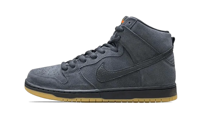 SB Dunk High Pro Orange Label Smoke Grey