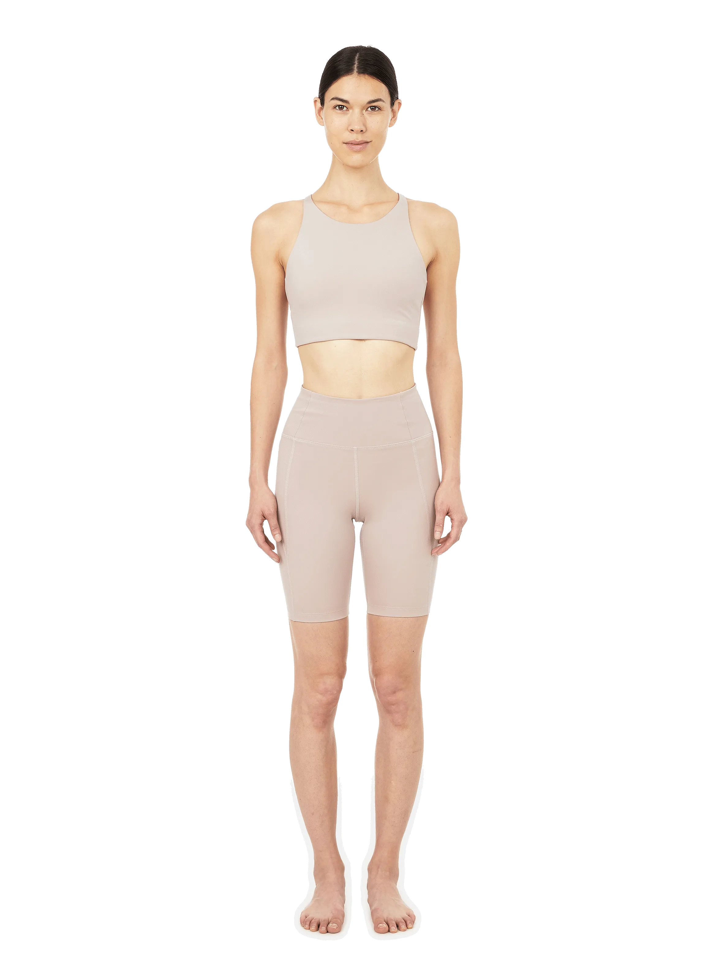 SHORT CYCLISTE EN POLYESTER RECYCLé - GIRLFRIEND COLLECTIVE pour FEMME | Printemps