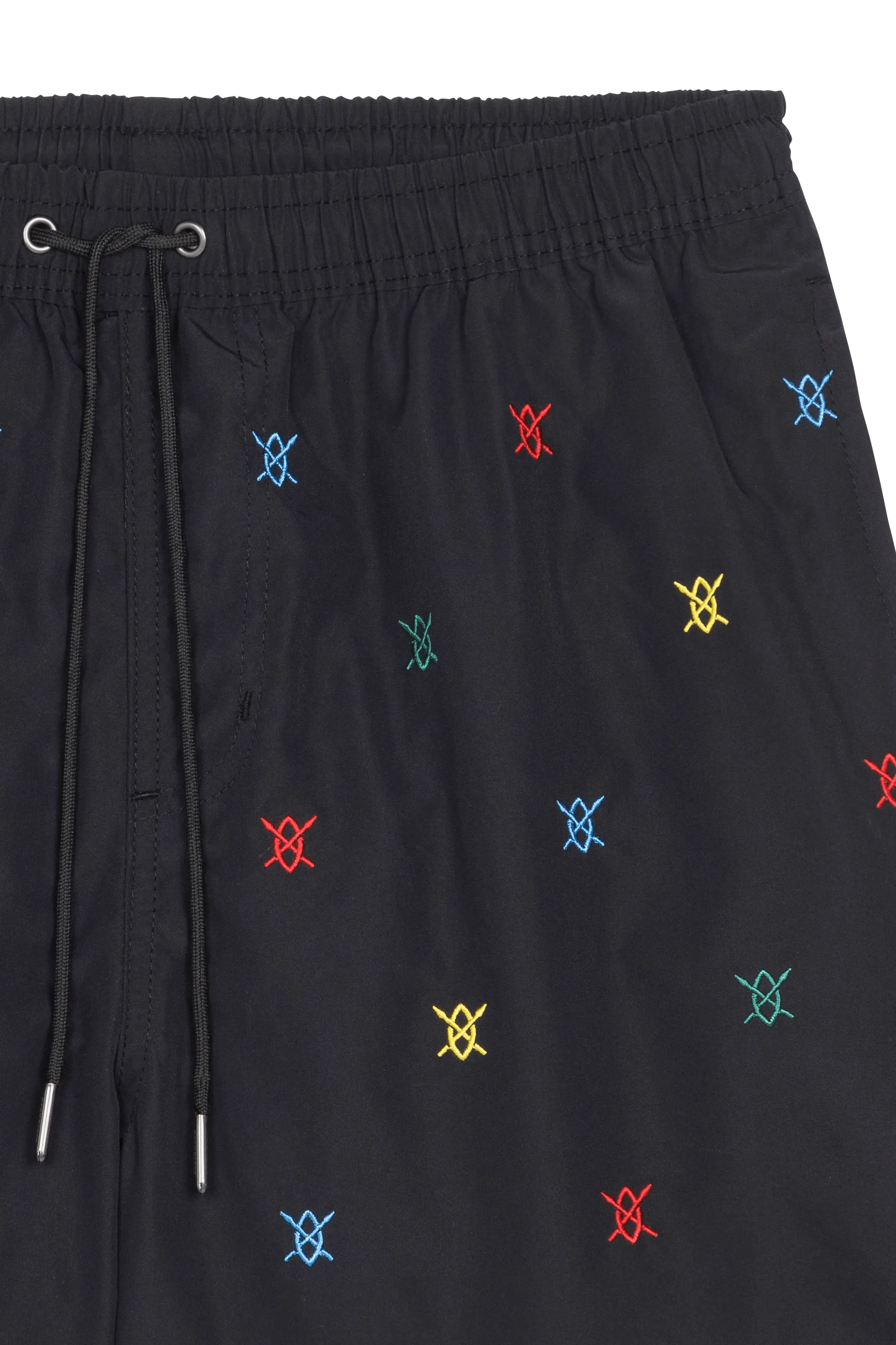 Short De Bain Noir Daily Paper - Homme | Citadium