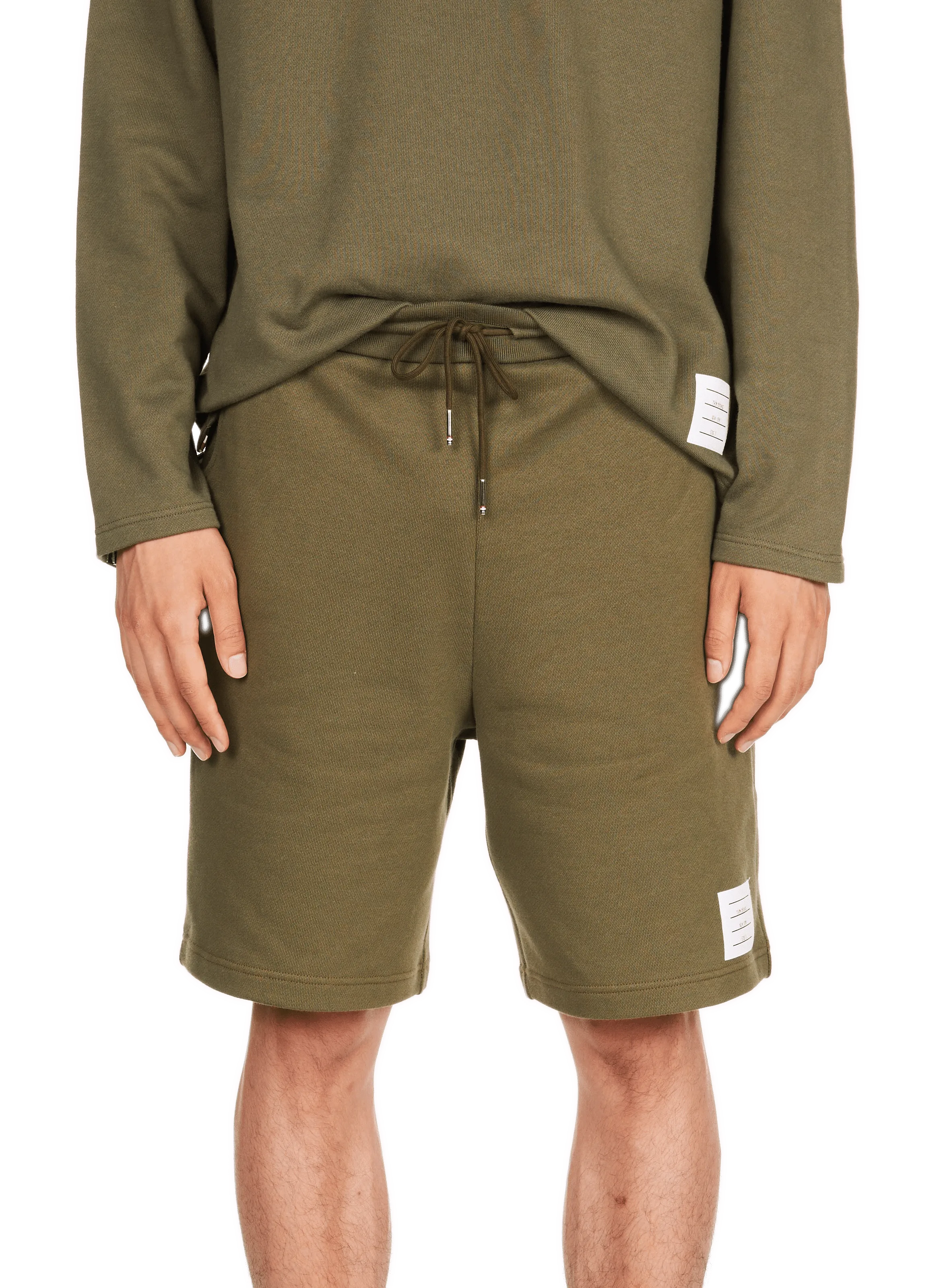 SHORT EN COTON - THOM BROWNE pour HOMME | Printemps