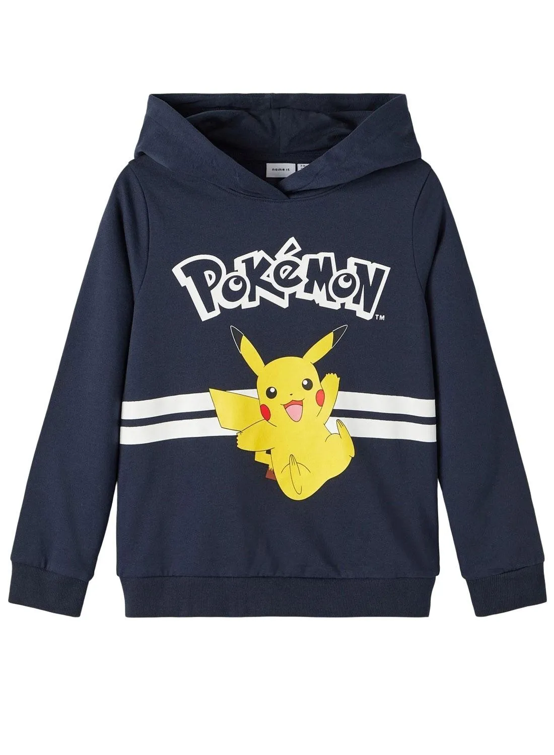 Sweat Name It Pokémon Boxy Bleu Marine pour Garçon