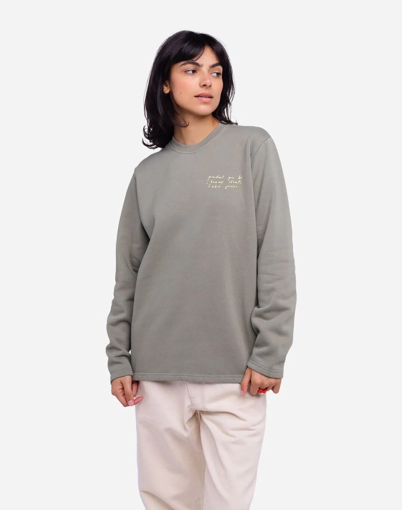 Sweat Rêve argile Taille M Couleurs Argile