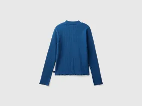 T-shirt ajusté en coton stretch