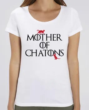 T-shirt Femme Mother of chatons par tunetoo