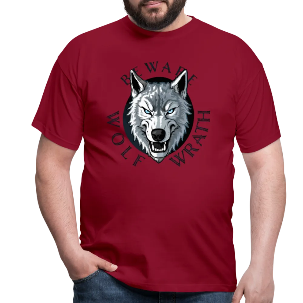 T-shirt Homme Beware wolf wrath