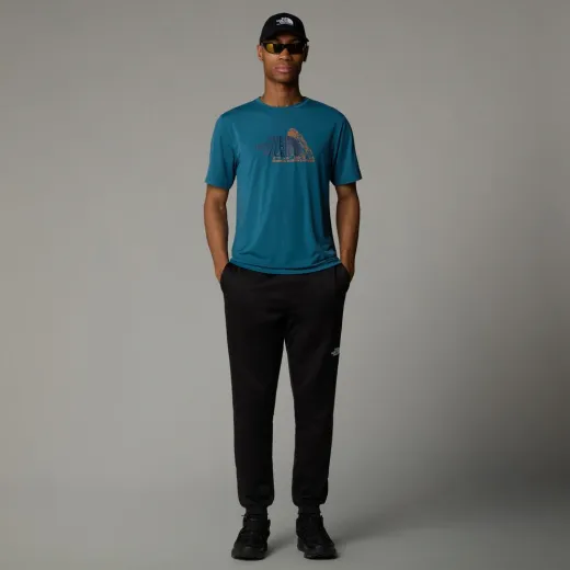 T-shirt mountain foundation mallard blue
