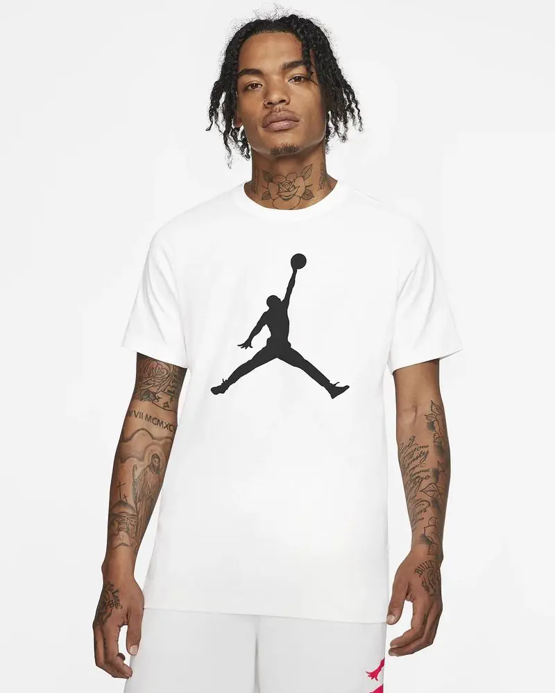 T-shirt Nike Jordan Blanc & Noir pour homme