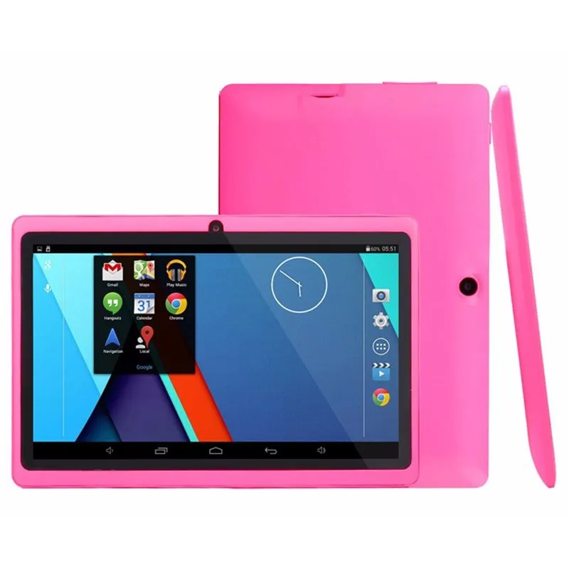 Tablette tactile Android 6.0 7" 16 Go Rose