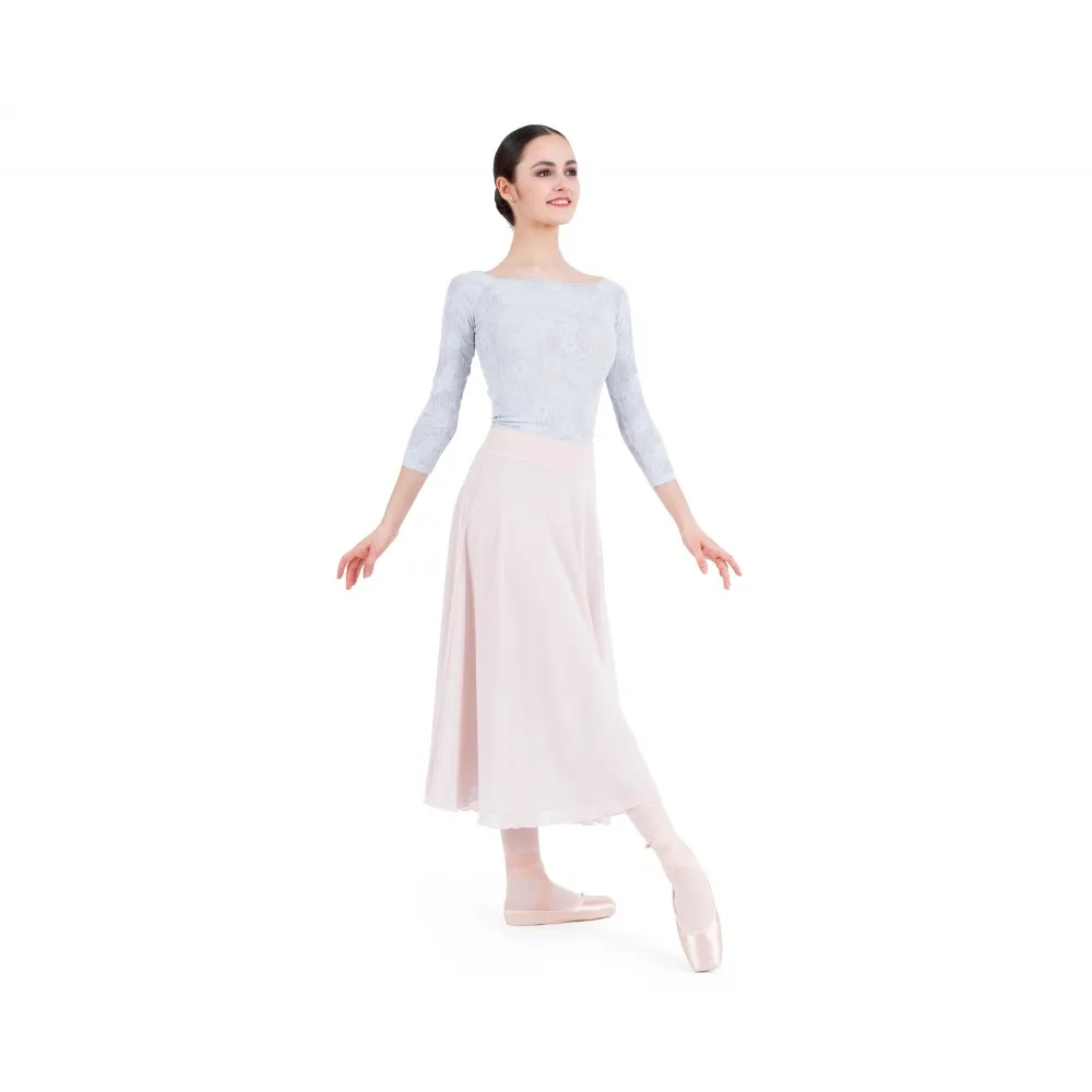 Top manches longues en dentelle Rosace Repetto D0686 - FAME La Maison De La Danse