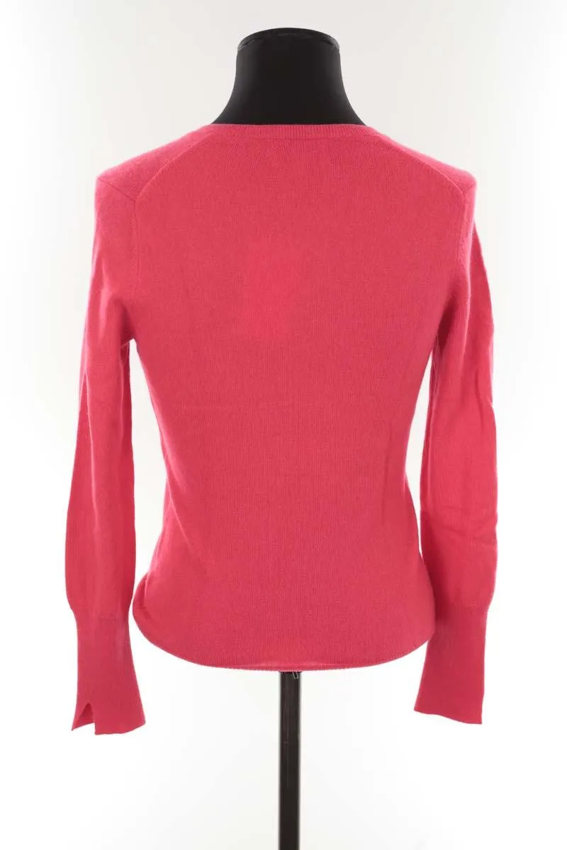 Tricot Eric Bompard rose Matière principale cachemire. Taille 36.