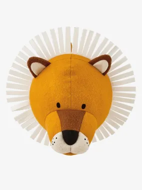 Trophée mural Lion orange - Vertbaudet