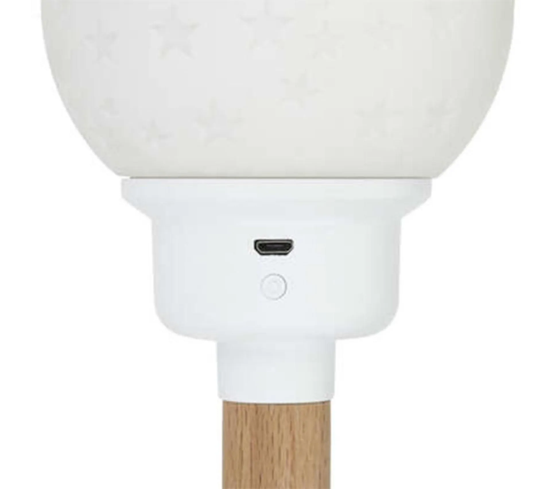 Veilleuse Enfant LED "baladeuse" 20cm Blanc