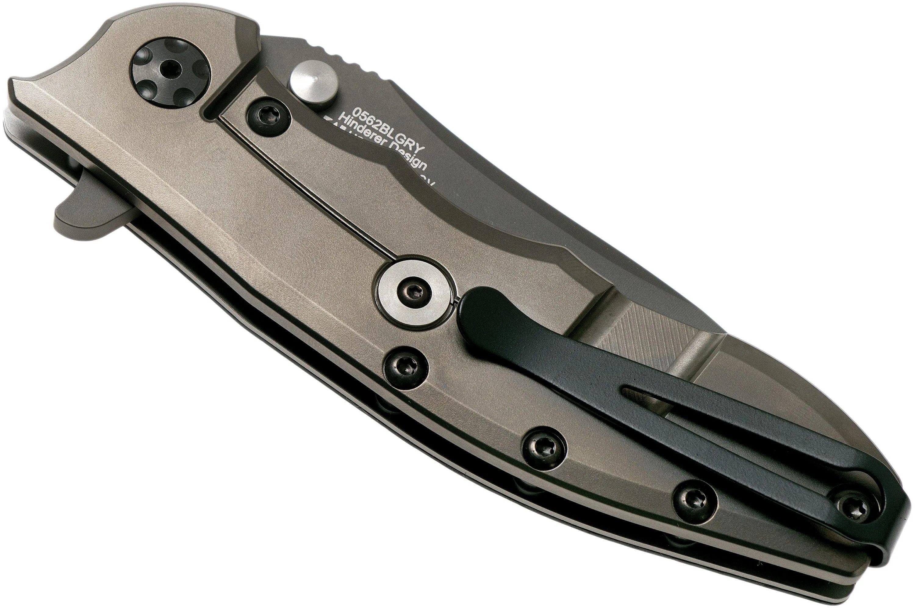 Zero Tolerance 0562BLGRY Factory Special Edition couteau de poche, Rick Hinderer design
